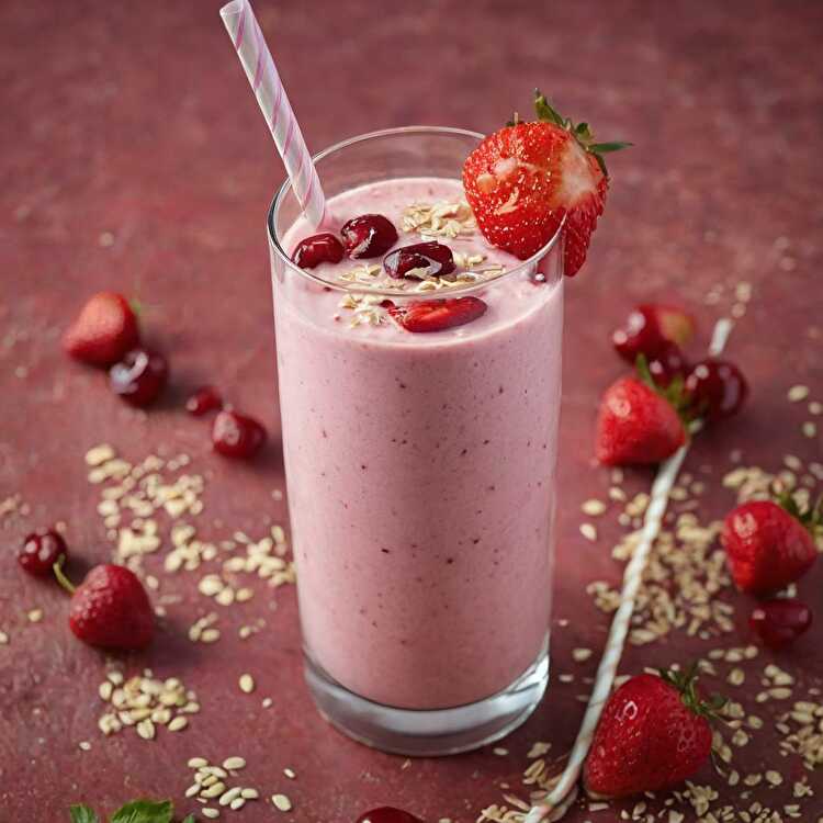 image Smoothie Avoine et Fruits Rouges