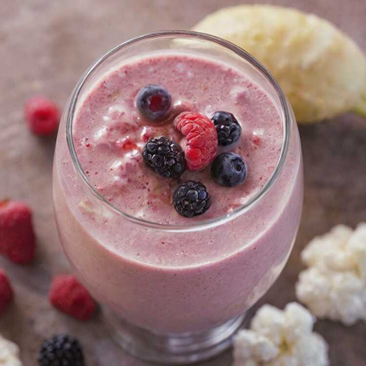 image Smoothie Chou-Fleur et Fruits Rouges