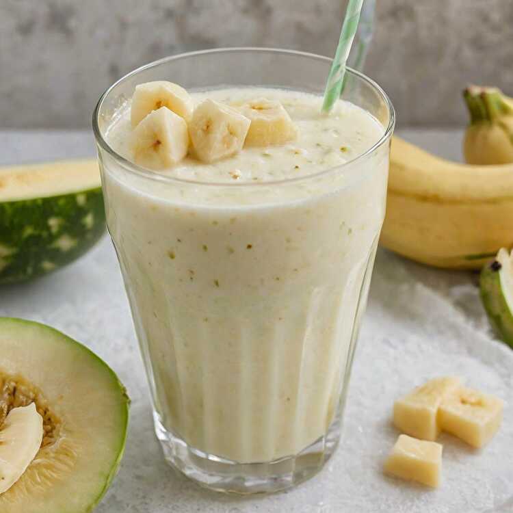 image Smoothie Melon Blanc et Banane