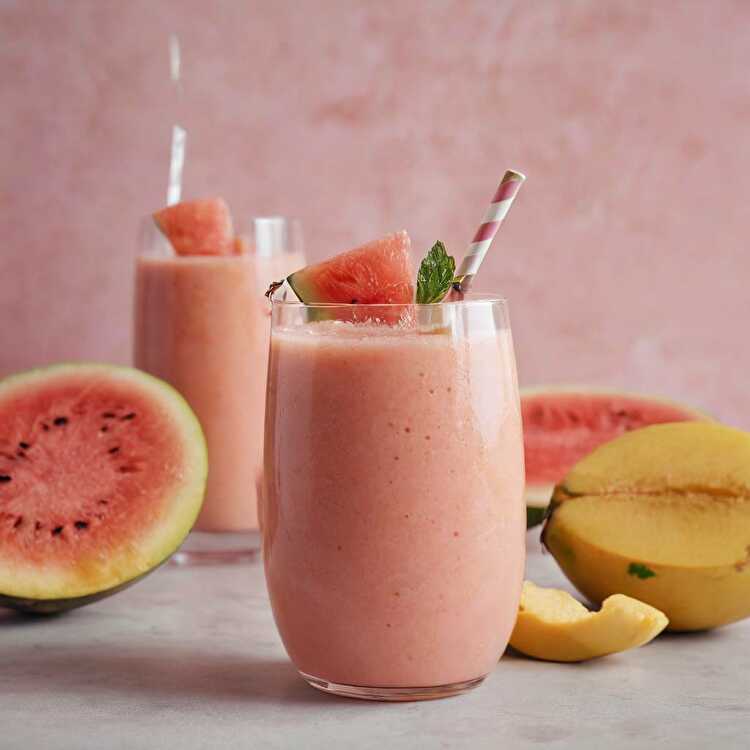 image Smoothie Pastèque-Mangue