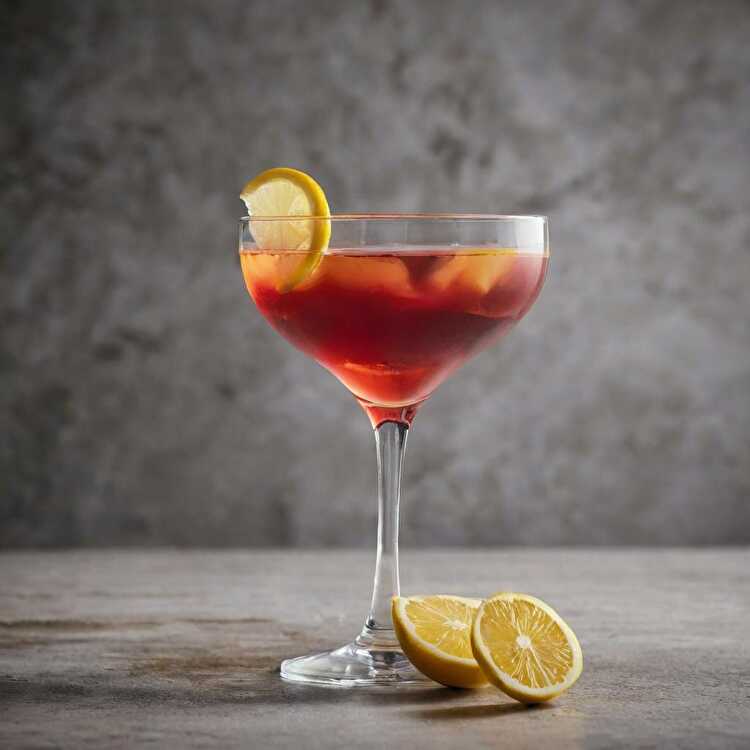 image Le  Bacardi : Cocktail Rhum Citron et Grenadine