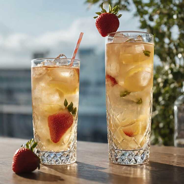 image Southland Sipper : Rafraîchissement à la Fraise et au Whisky